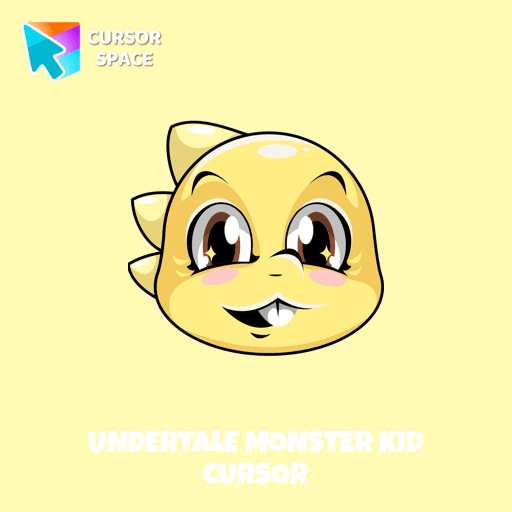 Undertale Monster Kid cursor